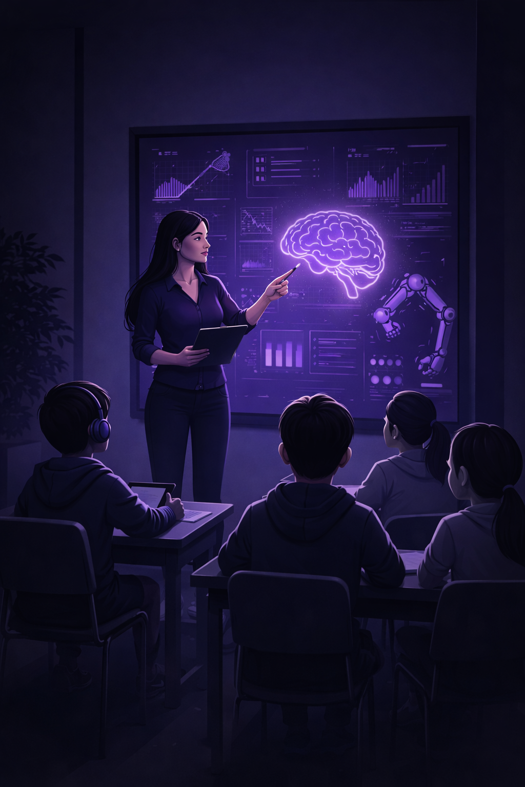Hue Brain Rooms - Neural Network Visualization